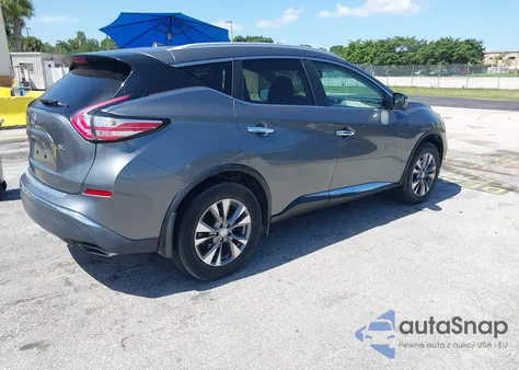 2015 Nissan Murano Sl из США, поврежденный, VIN 5N1AZ2MG1FN250965